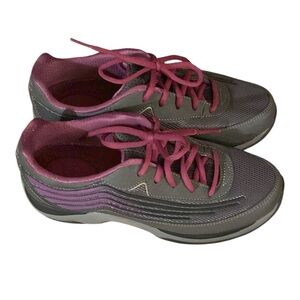 Dansko  "Shayla" Purple Gray Walking Sneaker Comfort Shoes